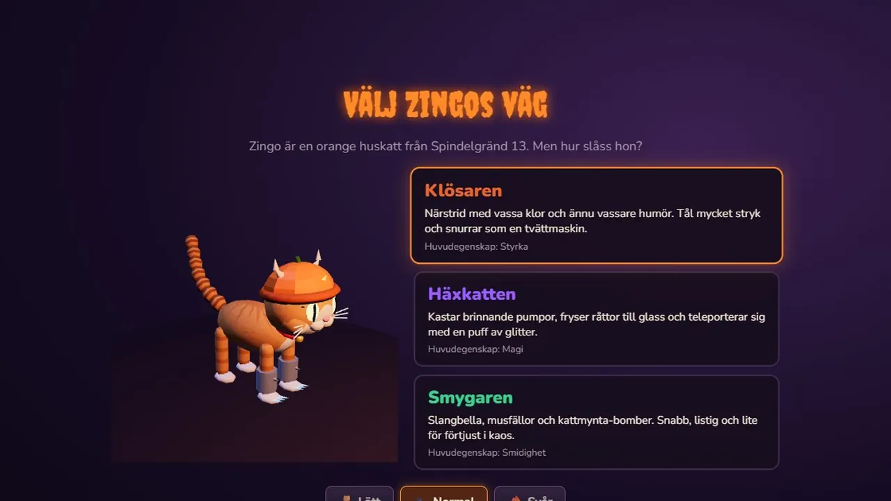 Klassvalet: Klösaren, Häxkatten och Smygaren